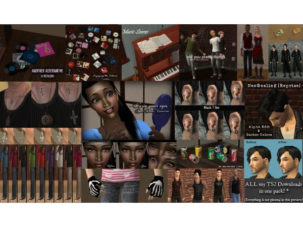 Astray Sims Collection - The Sims 2 Custom Content
