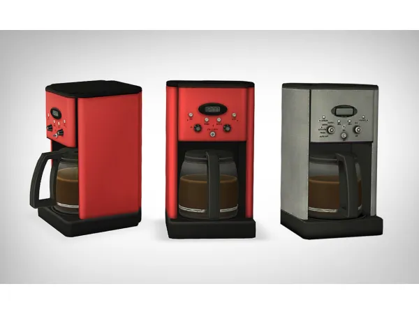 DCC 1200 Coffee Maker functional - The Sims 2 Custom Content