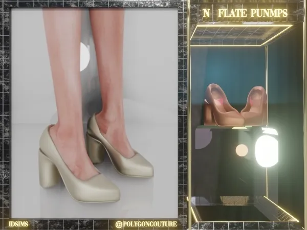 Alpha N'Flate Pumps - The Sims 4 Custom Content