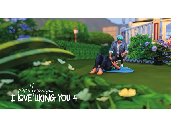 Mix I love liking you 4 by simsfinds - The Sims 4 Custom Content