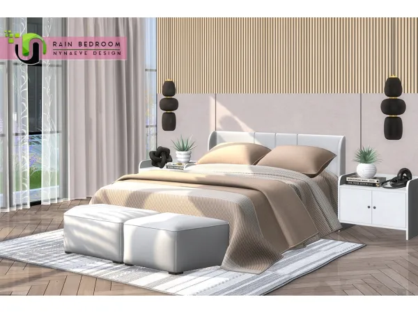 Rain Bedroom by NynaeveDesign