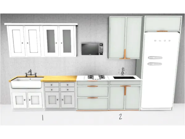 WanderingSims Fave Kitchen Sets - The Sims 3 Custom Content
