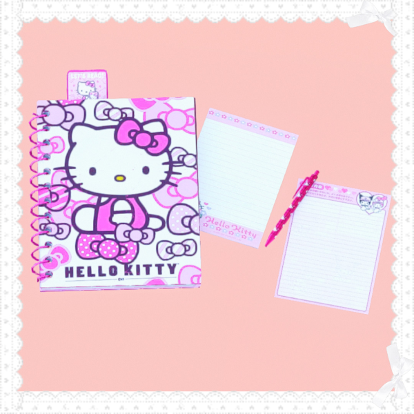 Kirika 4t3 Sanrio Notebook Clutter by simsfinds - The Sims 3 Custom Content