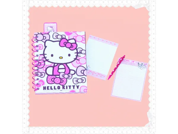 Kirika 4t3 Sanrio Notebook Clutter - The Sims 3 Custom Content
