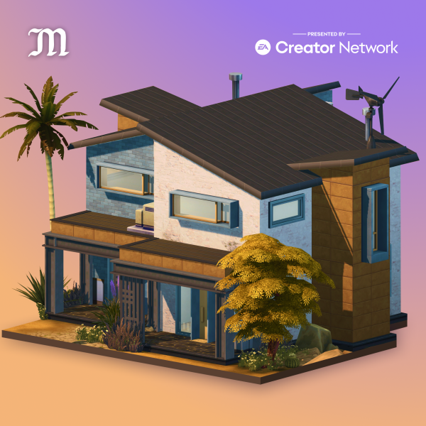 Maxis Match EAPartner Nookstone Flats residential rental lot by simsfinds - The Sims 4 Custom Content