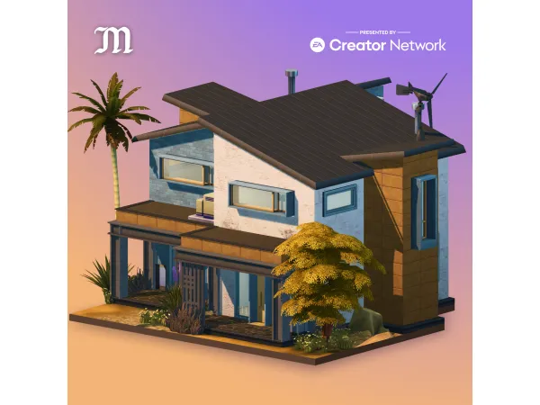 Maxis Match EAPartner Nookstone Flats residential rental lot by myshunosun - The Sims 4 Custom Content