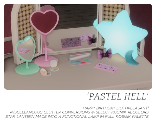 Pastel Hell by simsfinds - The Sims 2 Custom Content