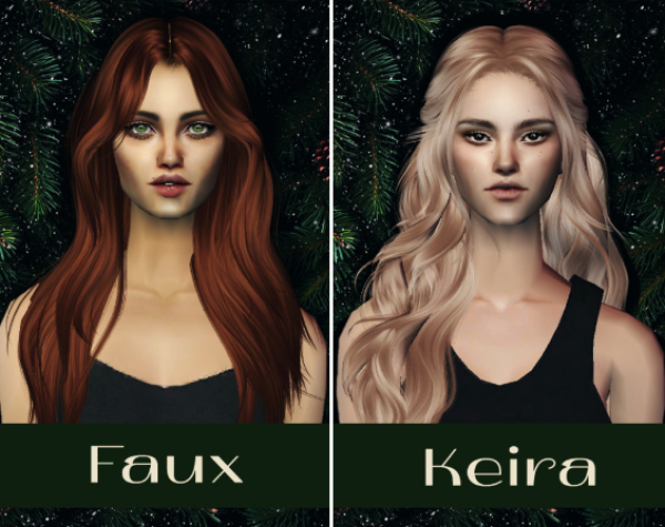 Fauxe Keira by simsfinds - The Sims 2 Custom Content
