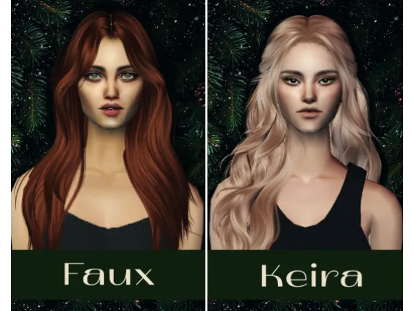 Fauxe Keira - The Sims 2 Custom Content