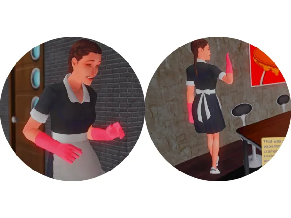 WCIF Maid Default Replacement - The Sims 2 Custom Content