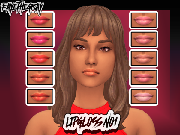 Maxis Match sims 4 lipstickgloss 1 8 by simsfinds - The Sims 4 Custom Content