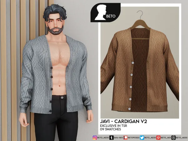 Alpha Javi Set - The Sims 4 Custom Content
