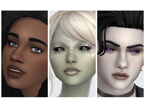 Maxis Match Horizon Eyes for Humans Pets Occults - The Sims 4 Custom Content