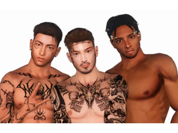 Smallsimmer Male Genetics Set - The Sims 3 Custom Content
