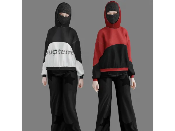 Alpha SUPREME DIFFERENT STYLE - The Sims 4 Custom Content