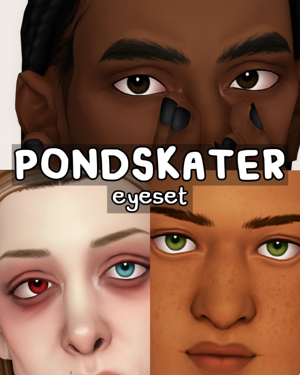 Maxis Match PONDSKATER an eyeset by simsfinds - The Sims 4 Custom Content