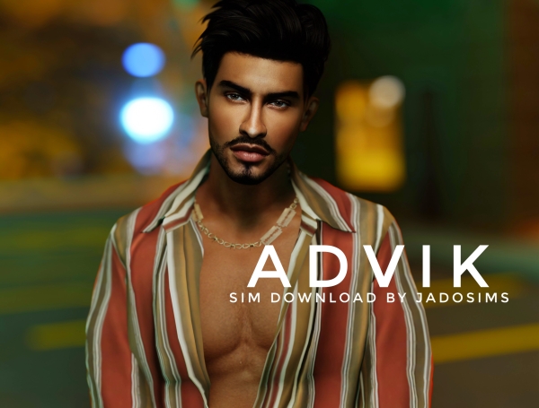 Alpha Advik (Sim Download) by shopwithflynnn - The Sims 4 Custom Content