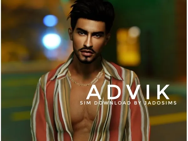 Alpha Advik (Sim Download) - The Sims 4 Custom Content