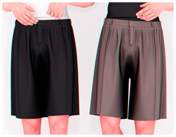 Alpha Drama Shorts by plbsims - The Sims 4 Custom Content