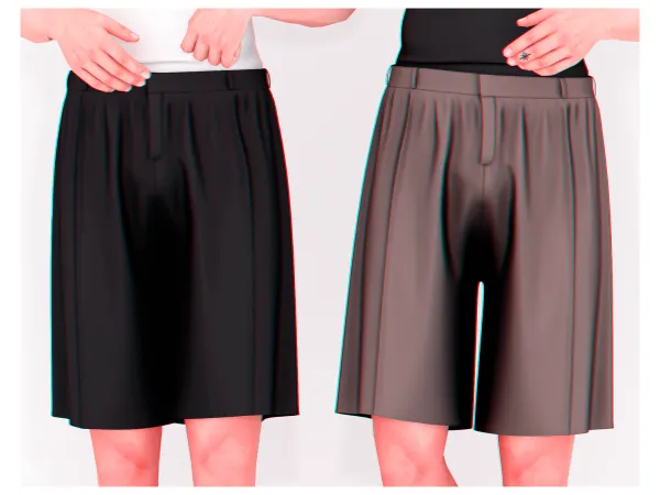 Alpha Drama Shorts - The Sims 4 Custom Content