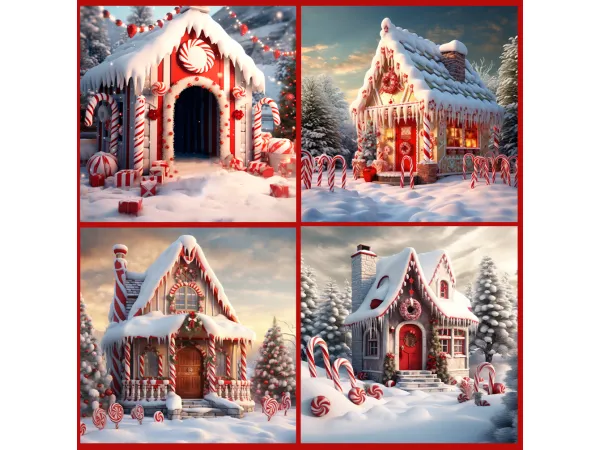 Painting Scene Christmas in game🎄  by Jennifer -Jennisims
