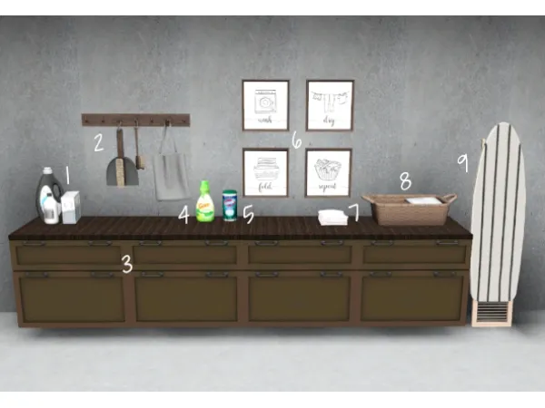 WanderingSims Fave Laundry Pt 2 List - The Sims 3 Custom Content