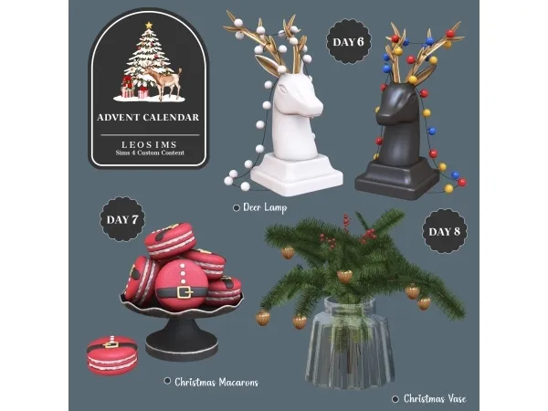 Alpha Advent Calendar Day 6 7 8 - The Sims 4 Custom Content