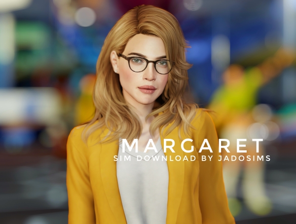Alpha Margaret (Sim Download) by shopwithflynnn - The Sims 4 Custom Content