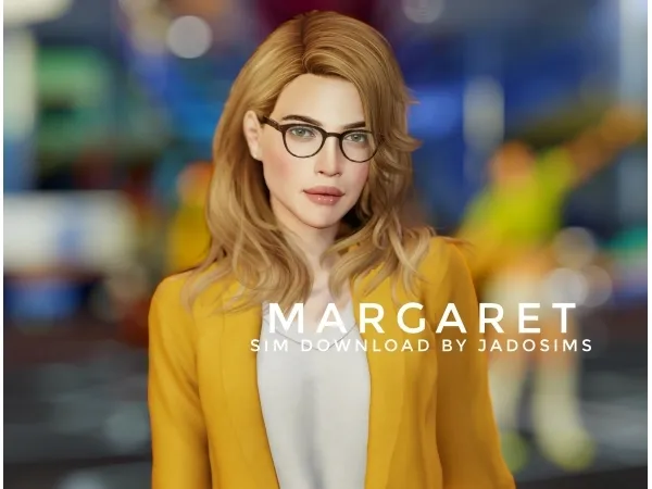 Alpha Margaret (Sim Download) - The Sims 4 Custom Content