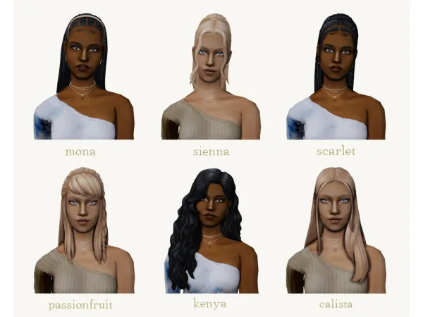 4t2 hair dump part II - The Sims 2 Custom Content