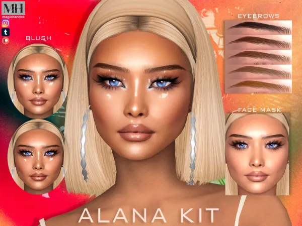 Alpha Alana set - The Sims 4 Custom Content