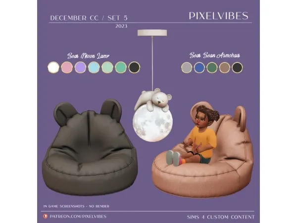 Alpha December ccset 5 - The Sims 4 Custom Content