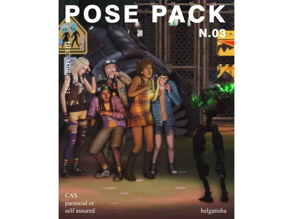 Mix ( ) Pose Pack N03 CAS by helgatisha - The Sims 4 Custom Content