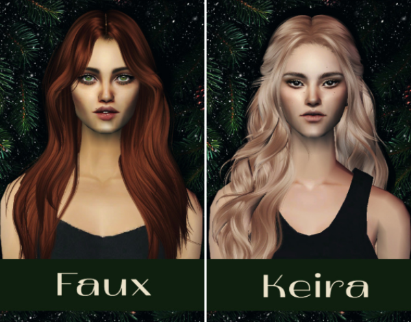 Faux and Keira simblr by simsfinds - The Sims 2 Custom Content
