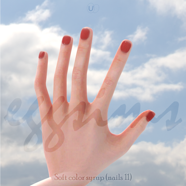 Mix [ ] Soft color syrup (nails 11) by simsfinds - The Sims 4 Custom Content