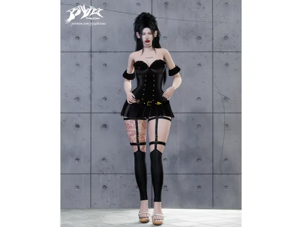 Alpha Femme Fatale Collection by pyxalicious - The Sims 4 Custom Content