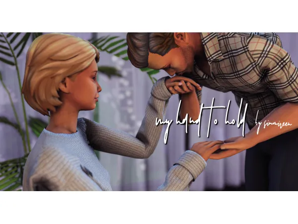 Mix My hand to hold by simmireen - The Sims 4 Custom Content