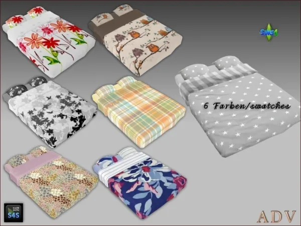 Mix Separated Mattresses by artedellavita_mabra - The Sims 4 Custom Content