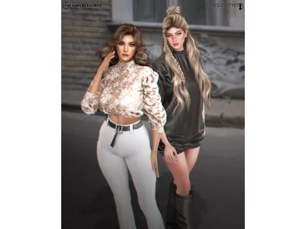 Alpha CLOTHES SET332 - The Sims 4 Custom Content