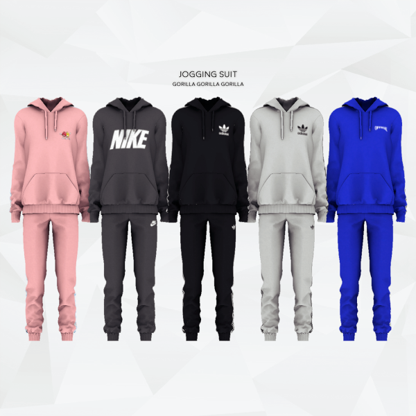 Alpha Jogging Suit by simsfinds - The Sims 4 Custom Content