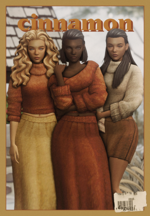 Maxis Match the cinnamon pack by simsfinds - The Sims 4 Custom Content