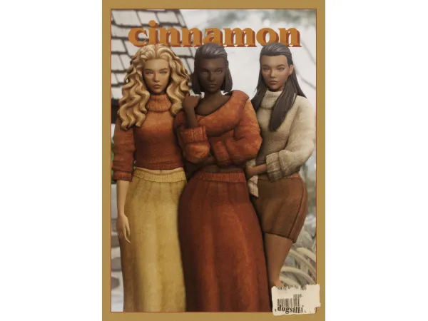 Maxis Match the cinnamon pack by dogsill - The Sims 4 Custom Content