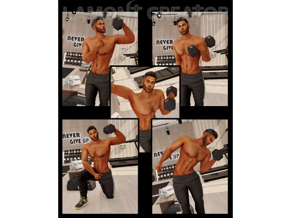 Alpha gym 7 - The Sims 4 Custom Content