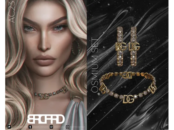 Alpha [AC23 DAY 6] OSMIUM SET GAME EDITION by bradfordsims - The Sims 4 Custom Content