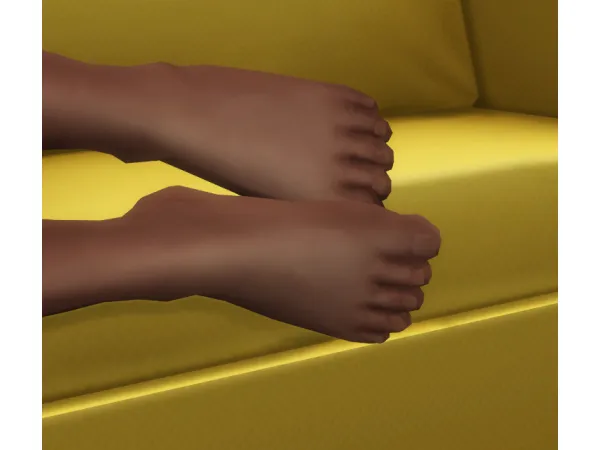 Maxis Match MAXIS HIGH RES FEET DEFAULT OVERRIDE BOTH FRAMESGENDERS ALL AGES - The Sims 4 Custom Content