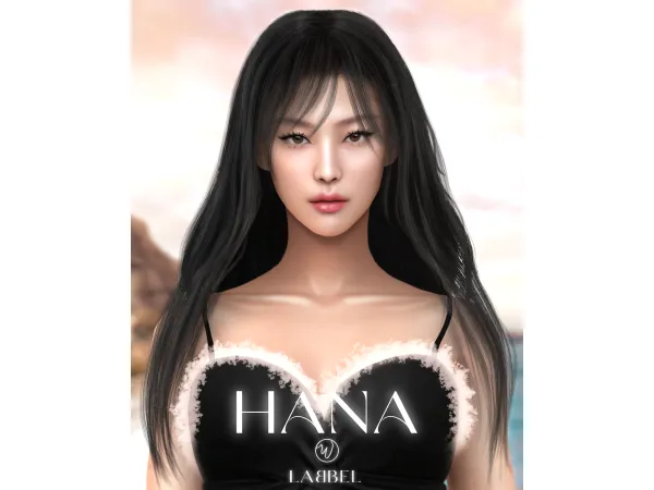 Alpha LABBELSIMS X WILDROSESPIXL HANA SKIN by LabbelSims - The Sims 4 Custom Content