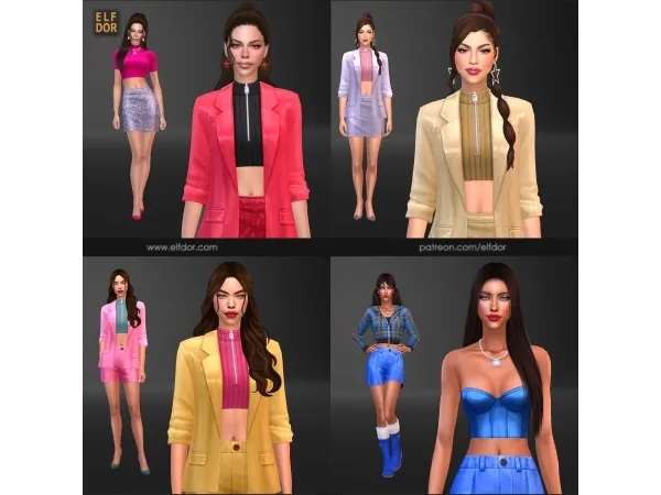 Maxis Match December 3 New Year Party Set - The Sims 4 Custom Content