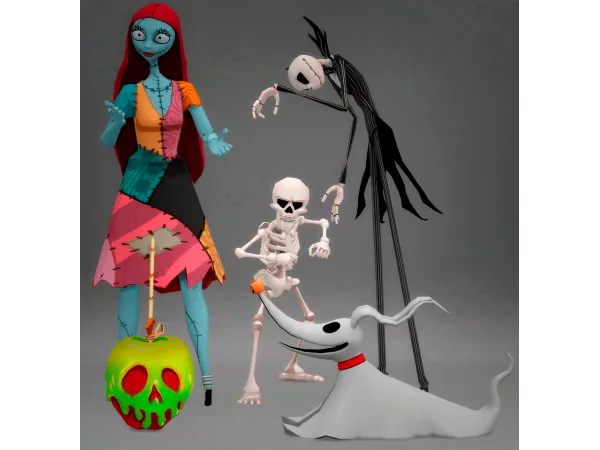 Mix Cutter The Nightmare Before Christmas Jennisims by Jennifer - The Sims 4 Custom Content