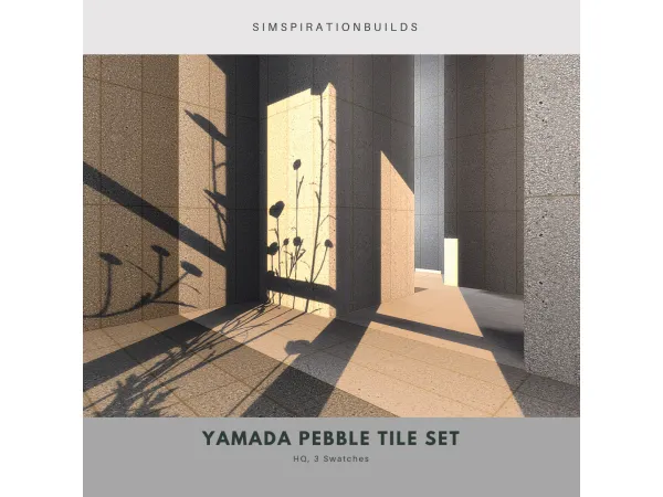 Yamada Pebble Tile Set by simspirationbuilds
