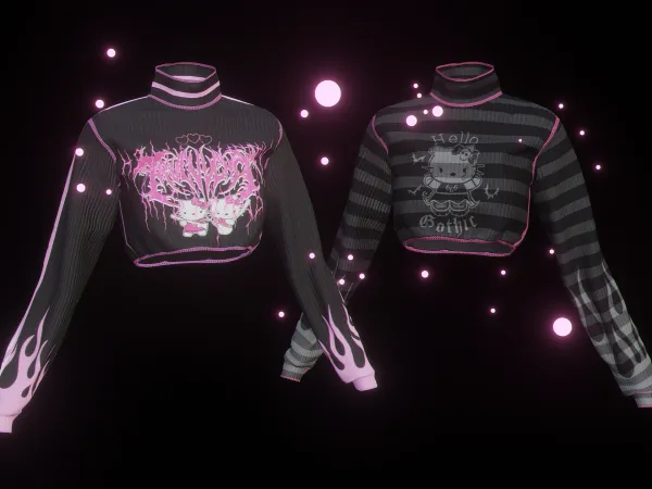 Alpha Hello kitty mistakes v3 (Early access) by babyetears - The Sims 4 Custom Content